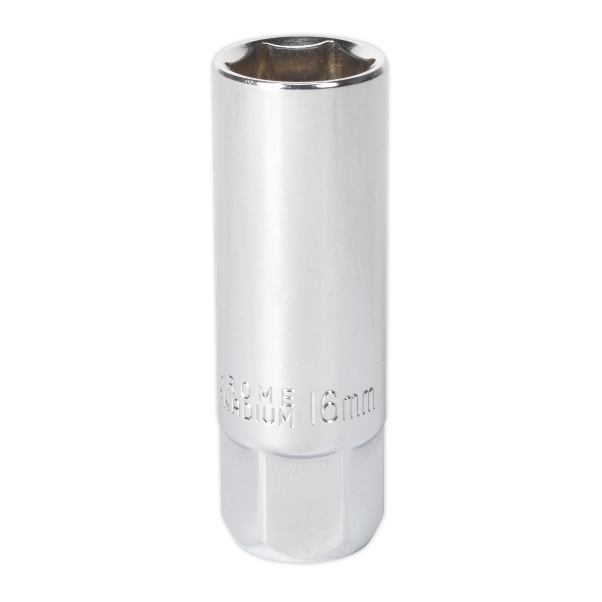 Sealey AK654 16mm 3/8"Sq Drive Spark Plug Socket - Magnetic