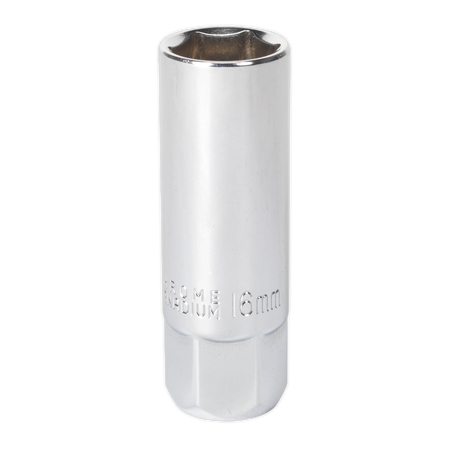 Sealey AK654 16mm 3/8"Sq Drive Spark Plug Socket - Magnetic
