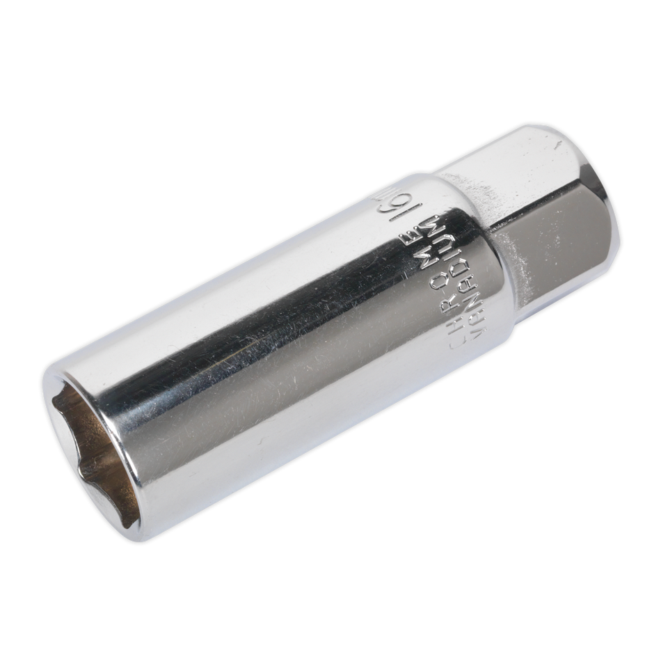 Sealey AK654 16mm 3/8"Sq Drive Spark Plug Socket - Magnetic