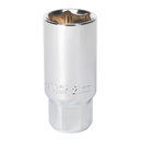 Sealey AK6541 21mm 3/8"Sq Drive Spark Plug Socket - Magnetic