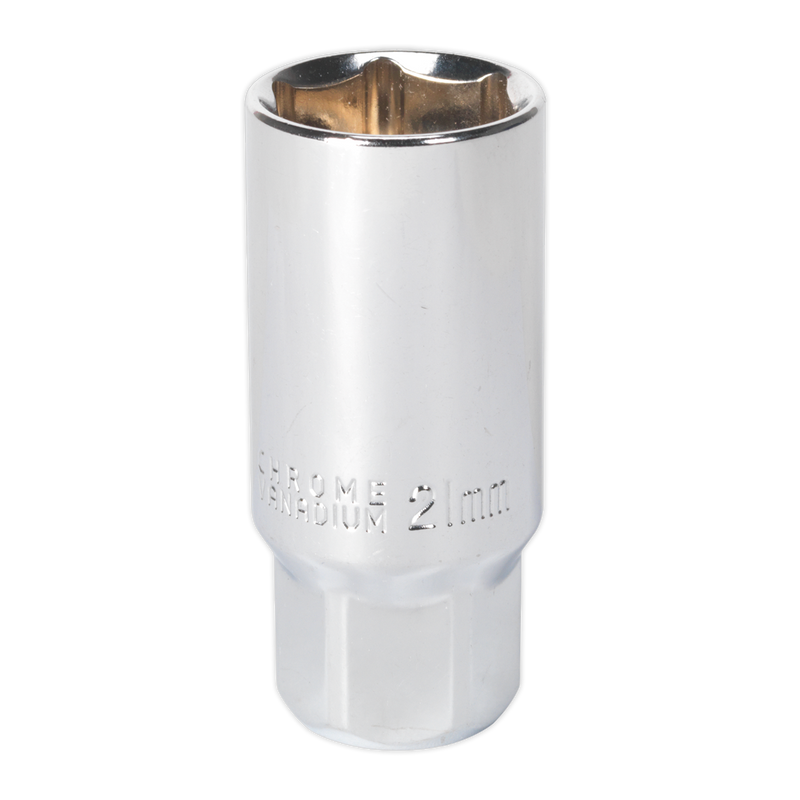 Sealey AK6541 21mm 3/8"Sq Drive Spark Plug Socket - Magnetic