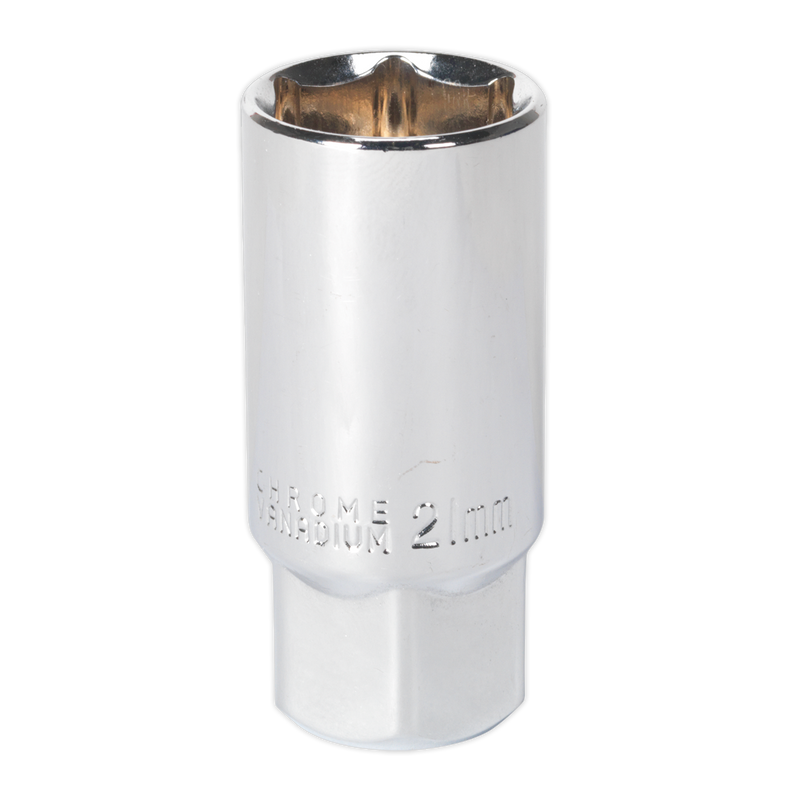 Sealey AK6544 21mm 1/2"Sq Drive Spark Plug Socket - Magnetic