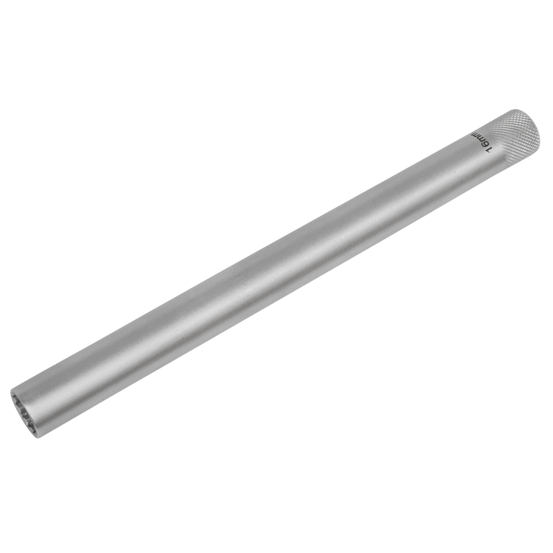 Sealey AK6552 16mm 3/8"Sq Drive 12-Point Spark Plug Socket 250mm Long