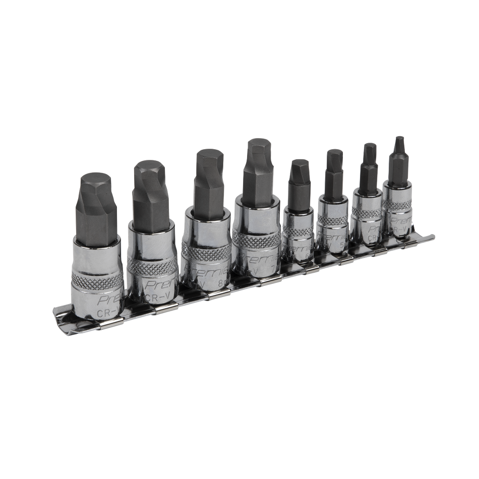 Sealey AK65600 8pc 1/4" & 3/8"Sq Drive Lock¬¨¬®¬¨¬Æ¬¨¬®¬¨√Ü¬¨¬®¬¨¬Æ¬¨¬®‚àö√ú‚Äö√Ñ√∂‚àö√ë‚àö‚àÇ‚Äö√†√∂‚àö√´‚Äö√†√∂‚Äö√†√á‚Äö√Ñ√∂‚àö‚Ä†‚àö‚àÇ‚Äö√†√∂¬¨¬•¬¨¬®¬¨¬Æ¬¨¬®¬¨¬¢ Hex Socket Bit Set