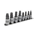 Sealey AK65600 8pc 1/4" & 3/8"Sq Drive Lock¬¨¬®‚Äö√ë¬¢ Hex Socket Bit Set