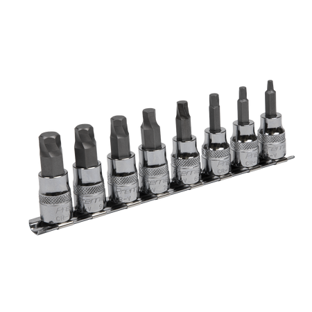 Sealey AK65601 8pc 3/8"Sq Drive Lock¬¨¬®¬¨¬Æ¬¨¬®¬¨√Ü¬¨¬®¬¨¬Æ¬¨¬®‚àö√ú‚Äö√Ñ√∂‚àö√ë‚àö‚àÇ‚Äö√†√∂‚àö√´‚Äö√†√∂‚Äö√†√á‚Äö√Ñ√∂‚àö‚Ä†‚àö‚àÇ‚Äö√†√∂¬¨¬•¬¨¬®¬¨¬Æ¬¨¬®¬¨¬¢ Hex Socket Bit Set
