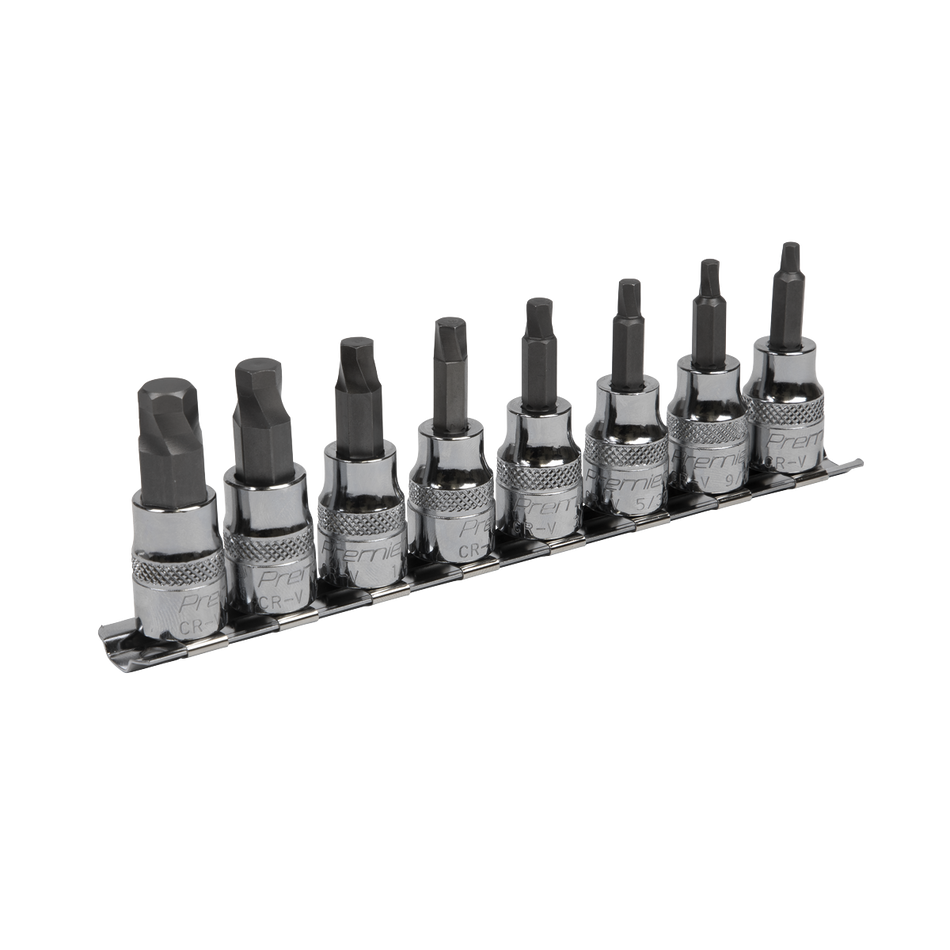 Sealey AK65603 8pc 3/8"Sq Drive Lock¬¨¬®¬¨¬Æ¬¨¬®¬¨√Ü¬¨¬®¬¨¬Æ¬¨¬®‚àö√ú‚Äö√Ñ√∂‚àö√ë‚àö‚àÇ‚Äö√†√∂‚àö√´‚Äö√†√∂‚Äö√†√á‚Äö√Ñ√∂‚àö‚Ä†‚àö‚àÇ‚Äö√†√∂¬¨¬•¬¨¬®¬¨¬Æ¬¨¬®¬¨¬¢ Hex Socket Bit Set - Imperial