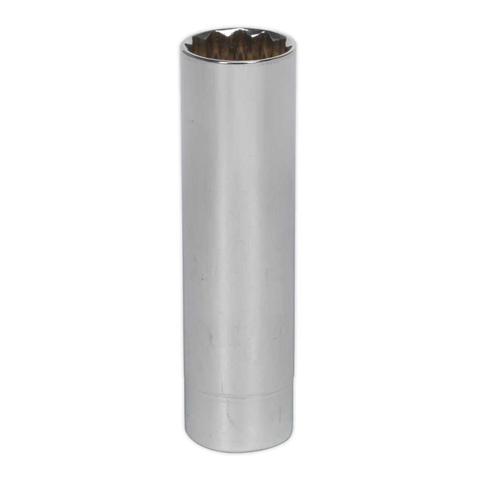 Sealey AK6568 14mm 3/8"Sq Drive 12-Point Spark Plug Socket with Magnetic Retainer