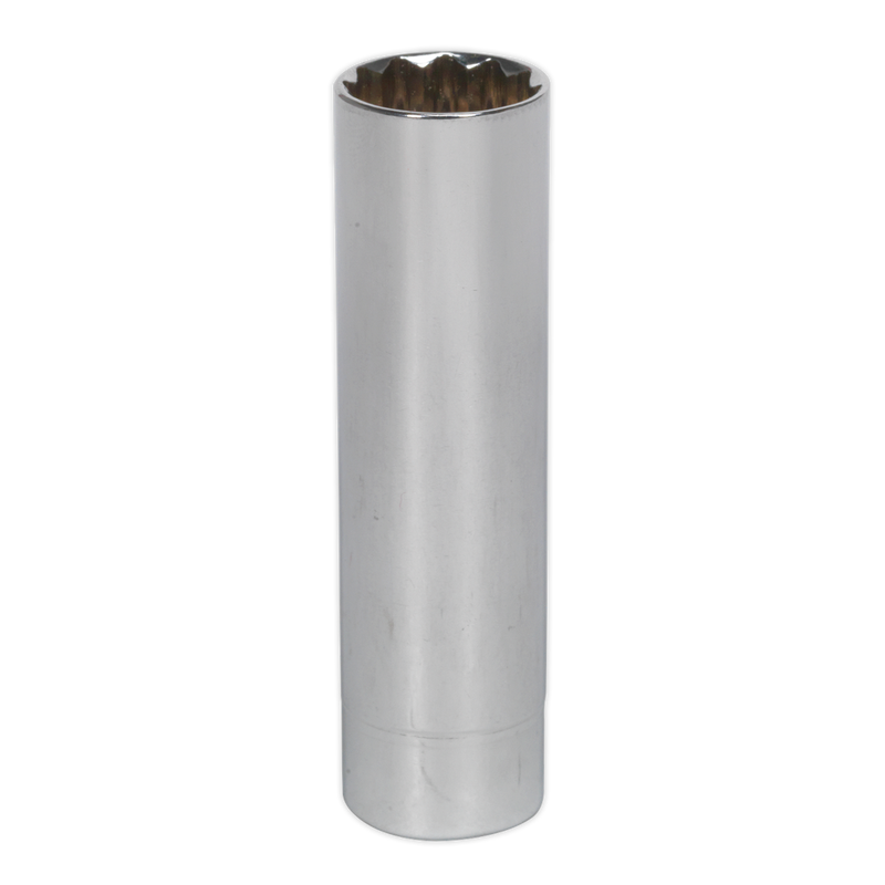 Sealey AK6568 14mm 3/8"Sq Drive 12-Point Spark Plug Socket with Magnetic Retainer