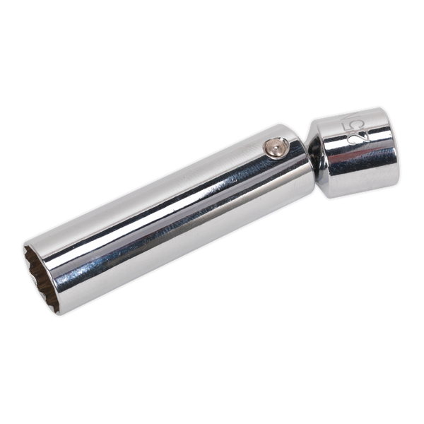 Sealey AK6569 14mm 3/8"Sq Drive 12-Point Spark Plug Socket with Universal Joint