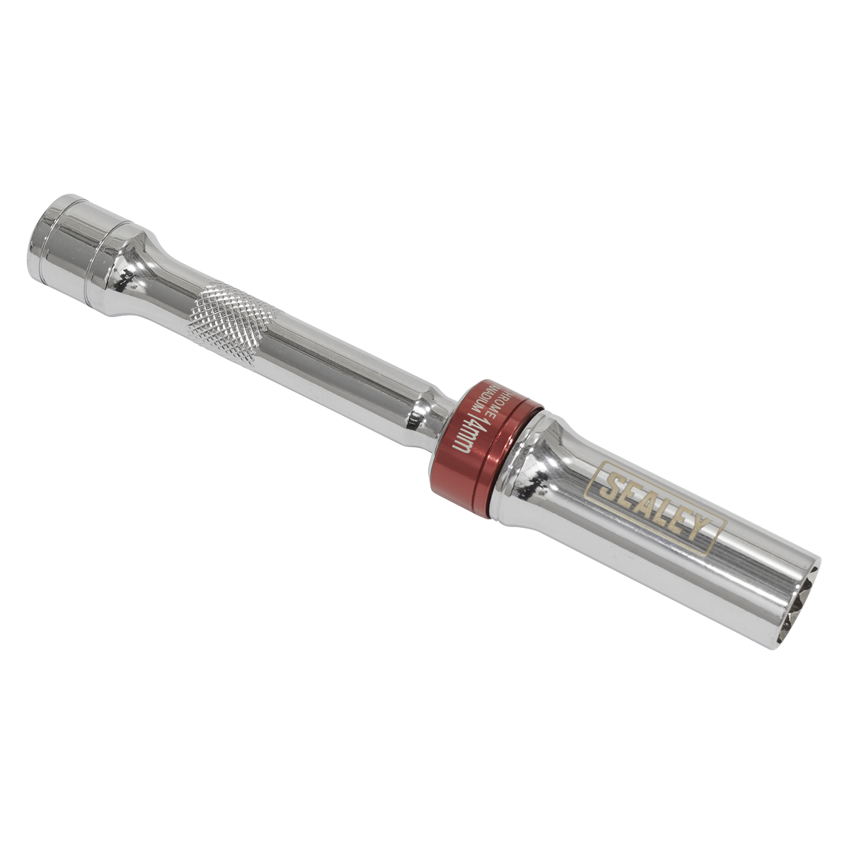 Sealey AK6570 14mm 3/8"Sq Drive 12-Point Spark Plug Socket with Universal Joint 150mm