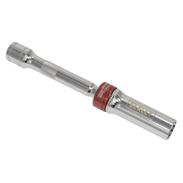 Sealey AK6570 14mm 3/8"Sq Drive 12-Point Spark Plug Socket with Universal Joint 150mm