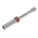 Sealey AK6570 14mm 3/8"Sq Drive 12-Point Spark Plug Socket with Universal Joint 150mm