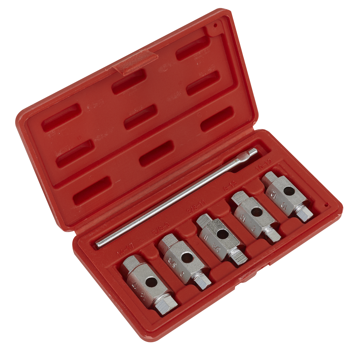 Sealey AK659 6pc Double End Drain Key Set