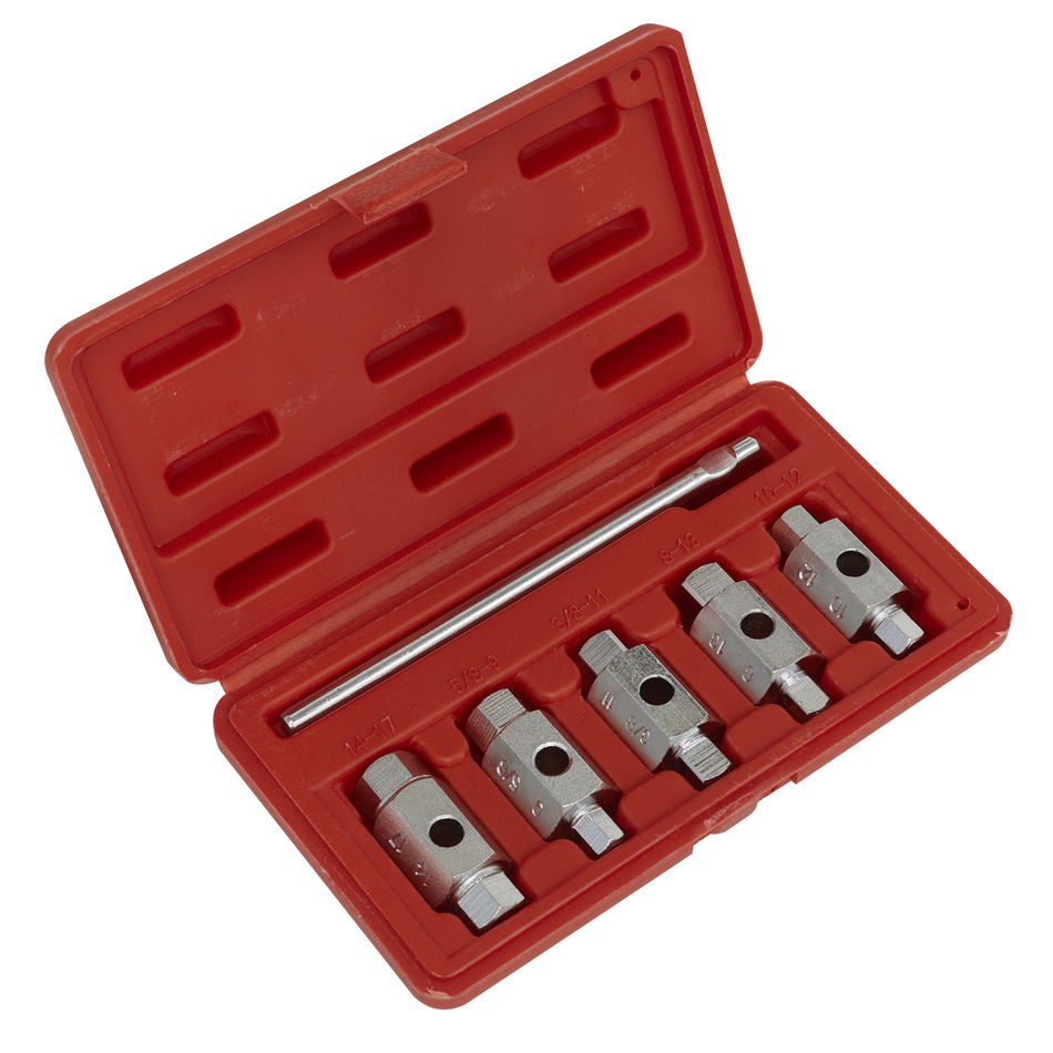 Sealey AK659 6pc Double End Drain Key Set