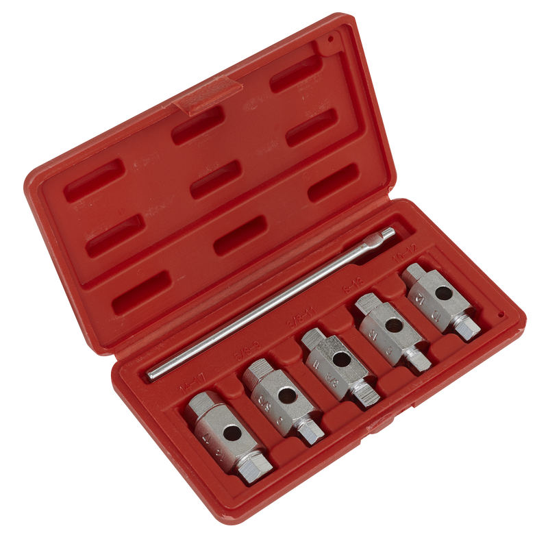 Sealey AK659 6pc Double End Drain Key Set