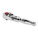 Sealey AK660SF 1/4"Sq Drive Stubby Flexi-Head Ratchet Wrench
