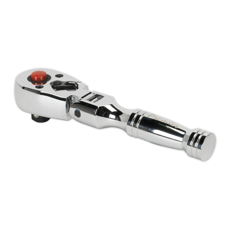 Sealey AK661SF 3/8"Sq Drive Stubby Flexi-Head Ratchet Wrench