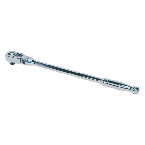 Sealey AK662F 445mm 1/2"Sq Drive Flexi-Head Ratchet Wrench with Pear-Head & Flip Reverse