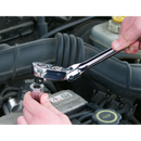 Sealey AK662F 445mm 1/2"Sq Drive Flexi-Head Ratchet Wrench with Pear-Head  Flip Reverse
