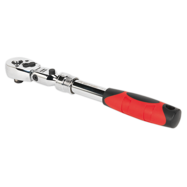 Sealey AK6681 3/8"Sq Drive Locking Flexi-Head Extendable Ratchet Wrench