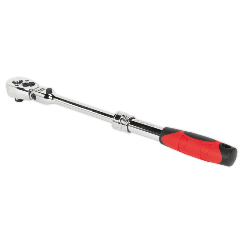Sealey AK6681 3/8"Sq Drive Locking Flexi-Head Extendable Ratchet Wrench