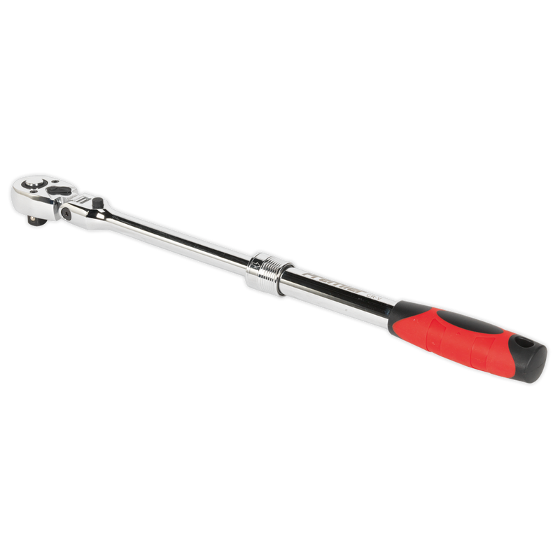 Sealey AK6682 1/2"Sq Drive Locking Flexi-Head Extendable Ratchet Wrench