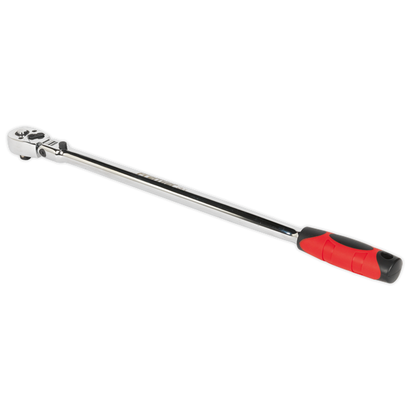 Sealey AK6697 455mm 3/8"Sq Drive Extra-Long Flexi-Head Ratchet Wrench