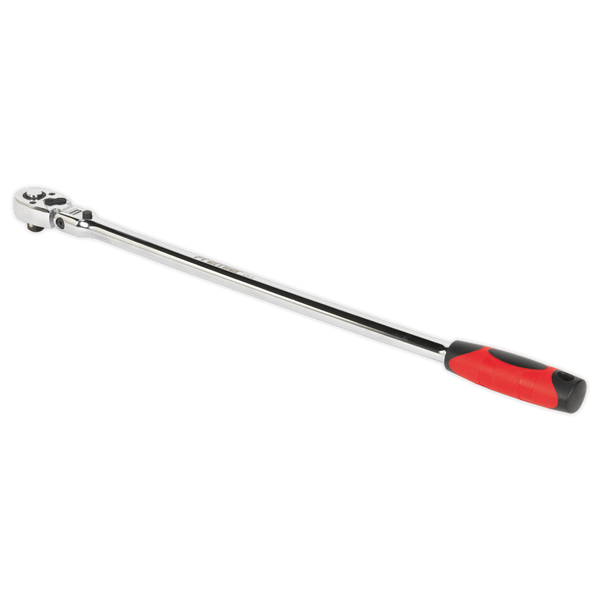 Sealey AK6698 600mm 1/2"Sq Drive Extra-Long Flexi-Head Ratchet Wrench