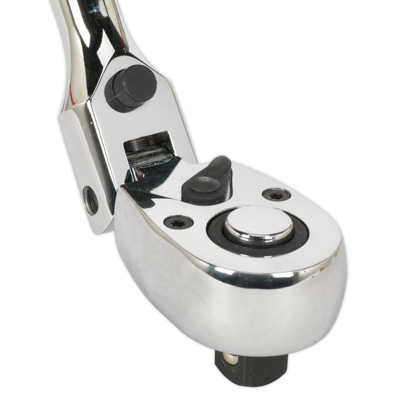 Sealey AK6698 600mm 1/2"Sq Drive Extra-Long Flexi-Head Ratchet Wrench