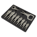 Sealey AK6800 10pc Locking Pliers Set