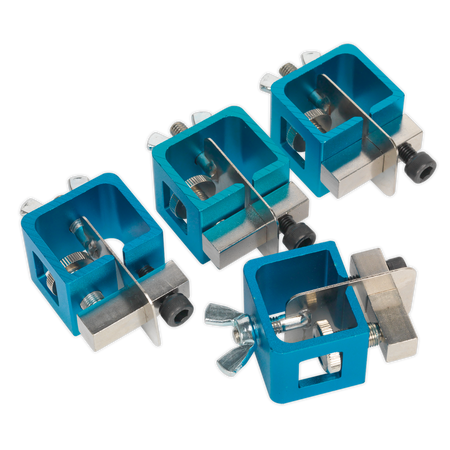 Sealey AK6805 4pc Butt Welding Clamp Set