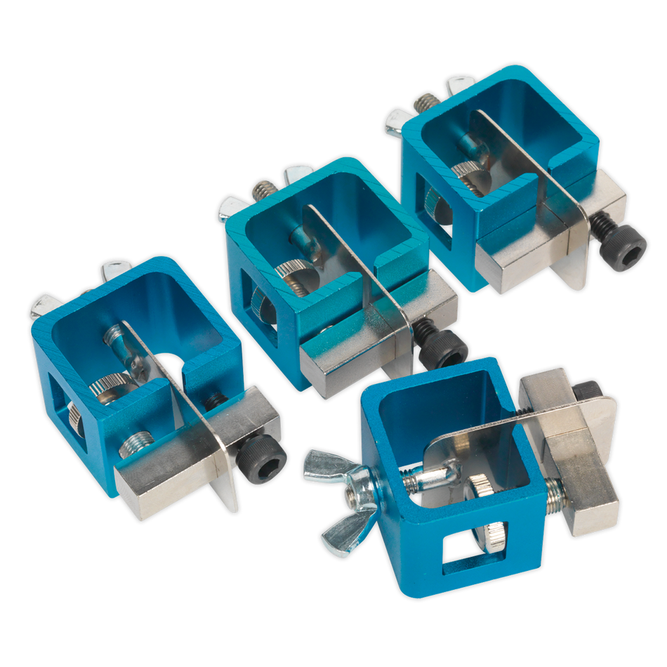 Sealey AK6805 4pc Butt Welding Clamp Set