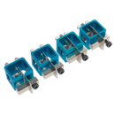 Sealey AK6805 4pc Butt Welding Clamp Set