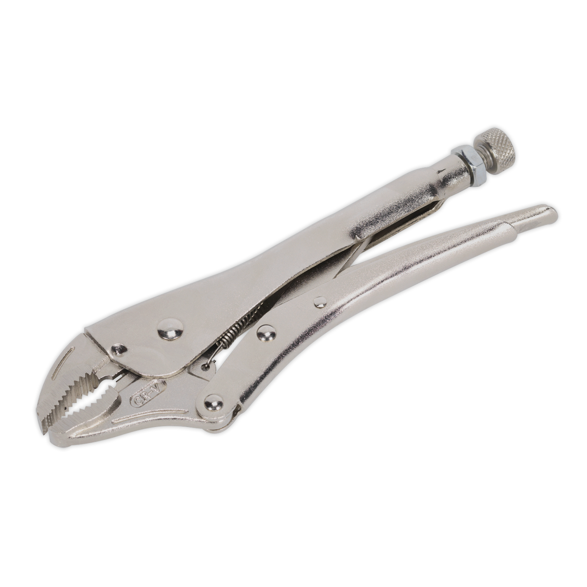 Sealey AK6821 230mm Curved Jaw Locking Pliers 0-45mm Capacity