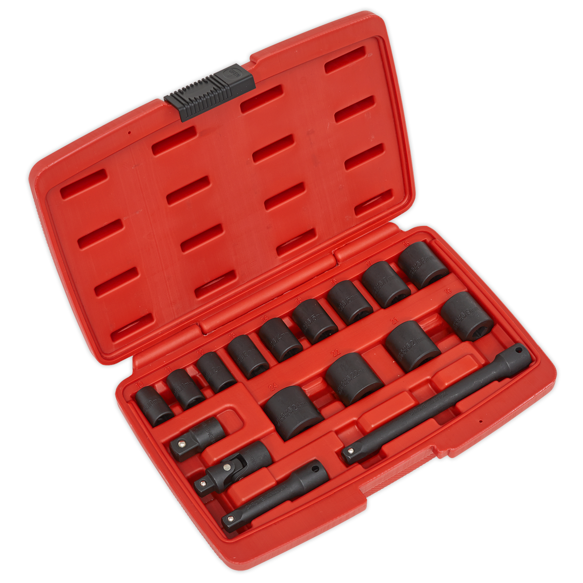 Sealey AK68217 17pc 3/8"Sq Drive Impact Socket Set
