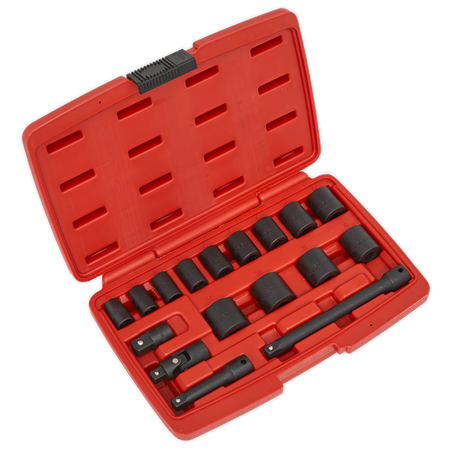 Sealey AK68217 17pc 3/8"Sq Drive Impact Socket Set