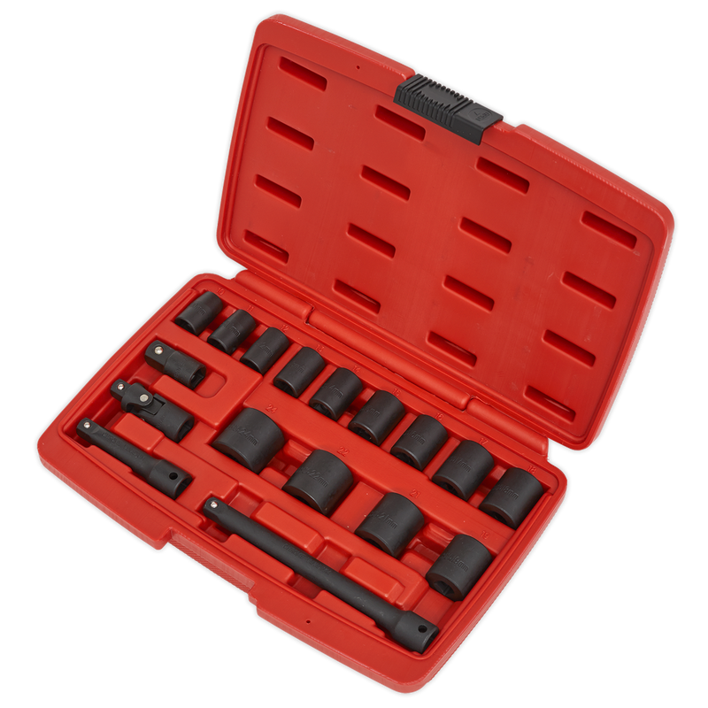 Sealey AK68217 17pc 3/8"Sq Drive Impact Socket Set