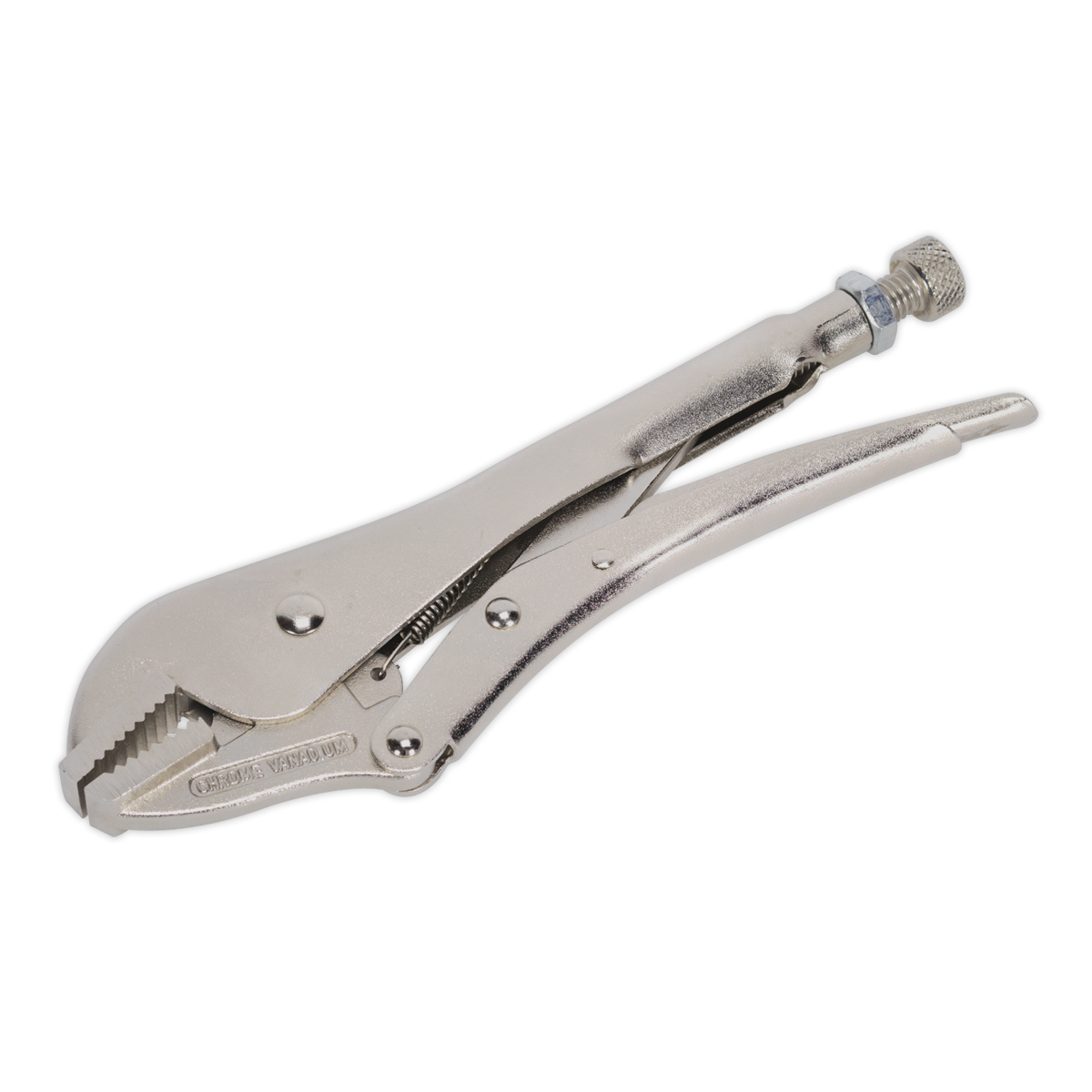 Sealey AK6823 230mm Locking Pliers Straight Jaws 0-45mm Capacity