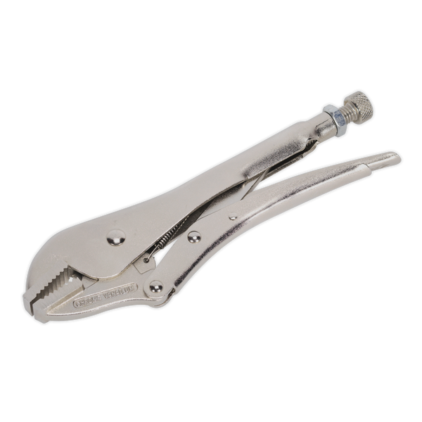 Sealey AK6823 230mm Locking Pliers Straight Jaws 0-45mm Capacity