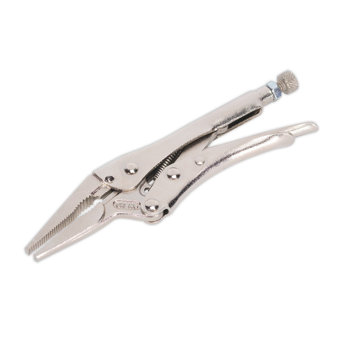 Sealey AK6824 170mm Long Nose Locking Pliers 0-50mm Capacity