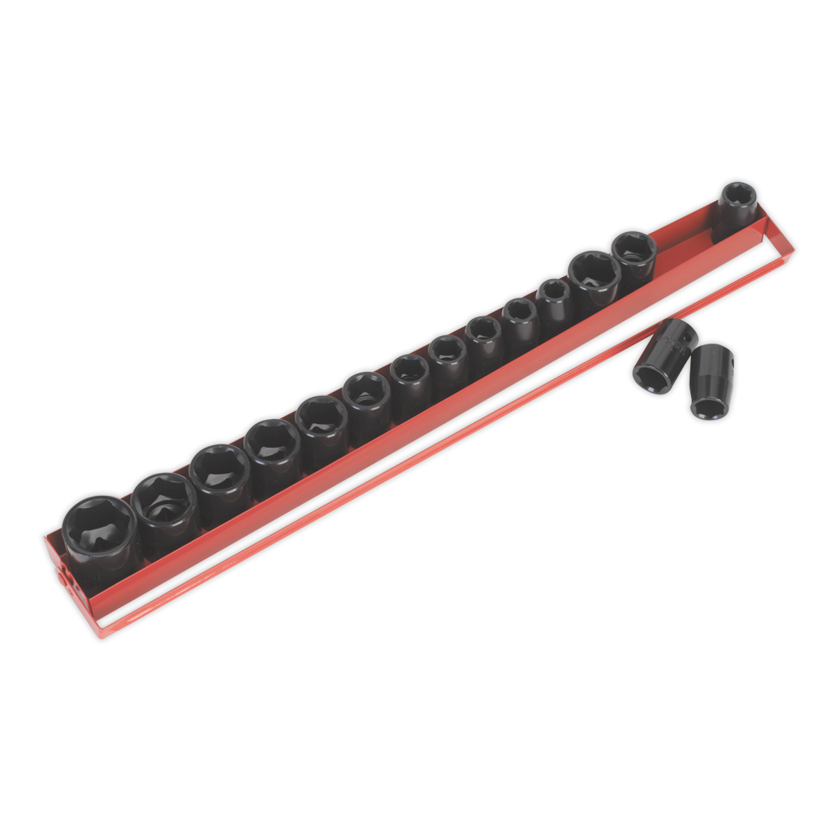 Sealey AK684 16pc 1/2"Sq Drive Impact Socket Set - Metric/Imperial