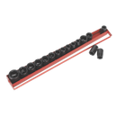 Sealey AK684 16pc 1/2"Sq Drive Impact Socket Set - Metric/Imperial