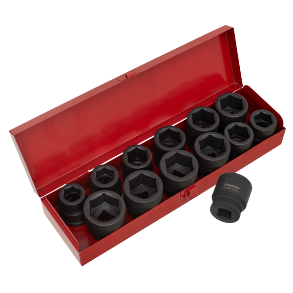 Sealey AK686 13pc 3/4"Sq Drive Impact Socket Set - Metric/Imperial