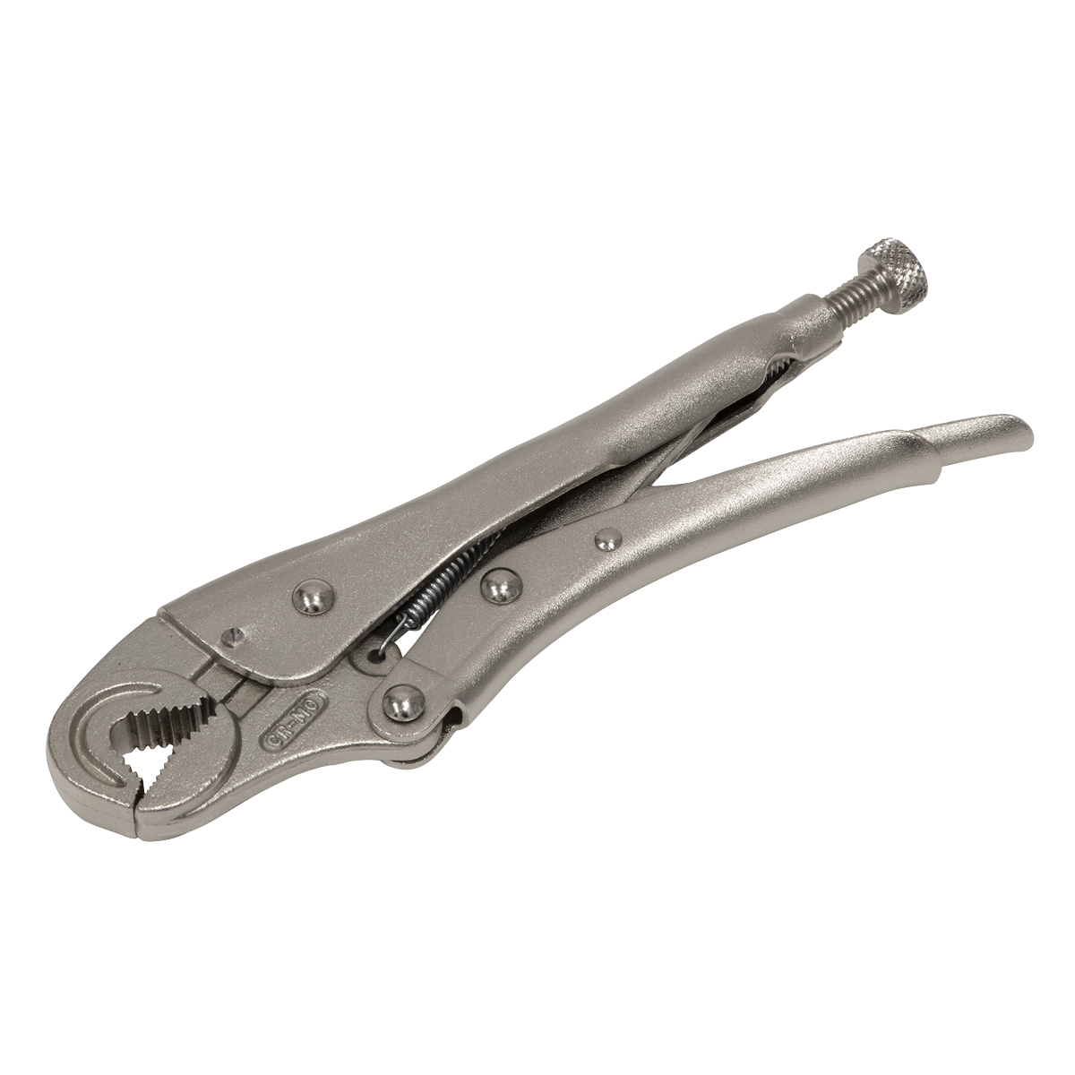 Sealey AK6871 195mm Locking Pliers Round Jaws 0-35mm Capacity