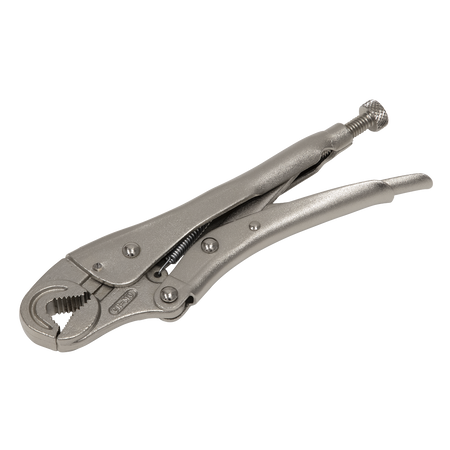 Sealey AK6871 195mm Locking Pliers Round Jaws 0-35mm Capacity
