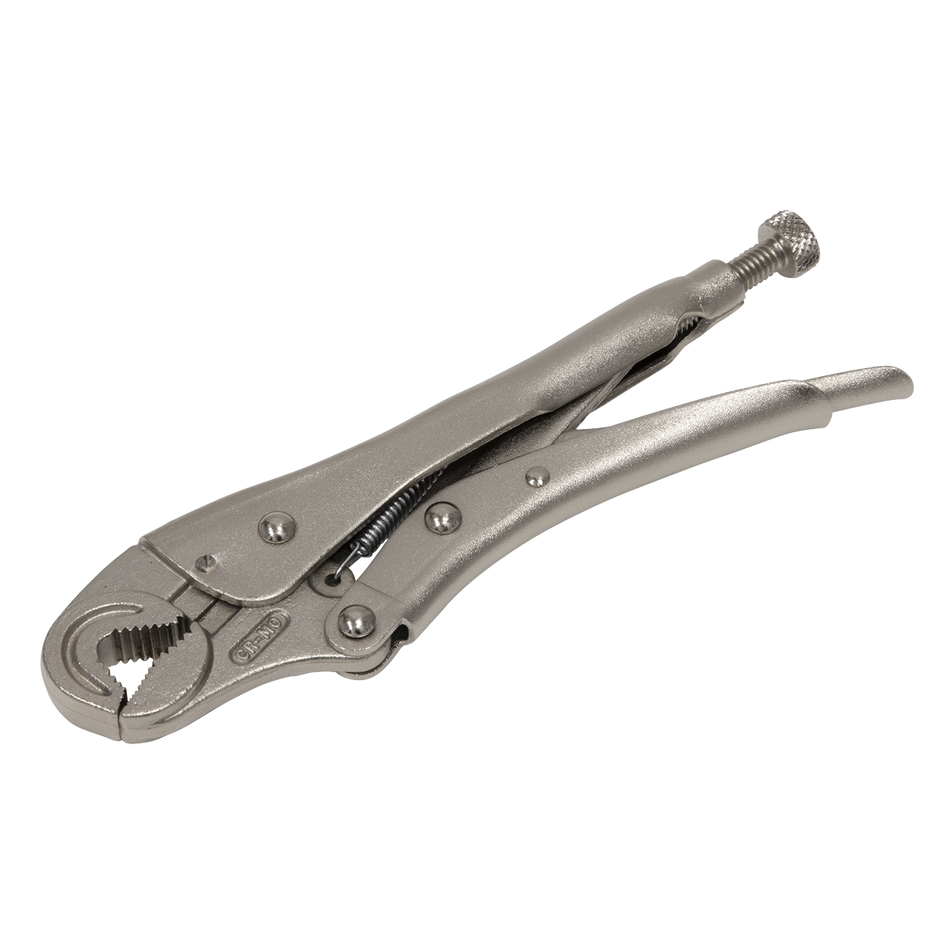 Sealey AK6871 195mm Locking Pliers Round Jaws 0-35mm Capacity