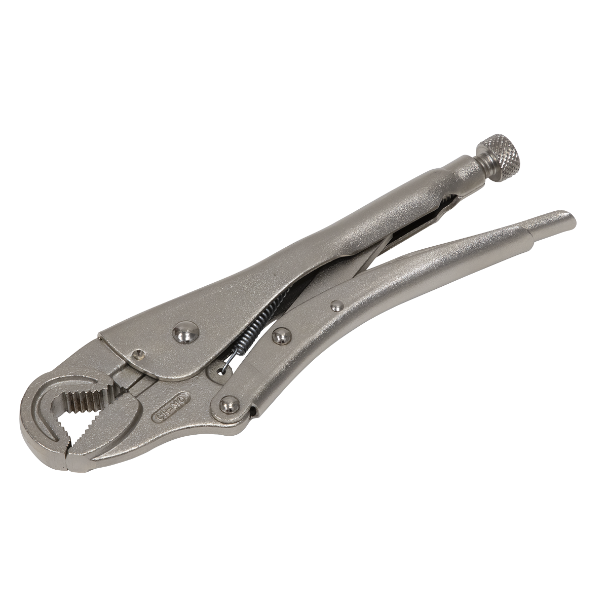 Sealey AK6872 235mm Locking Pliers Round Jaws 0-50mm Capacity