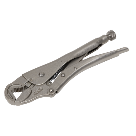 Sealey AK6872 235mm Locking Pliers Round Jaws 0-50mm Capacity