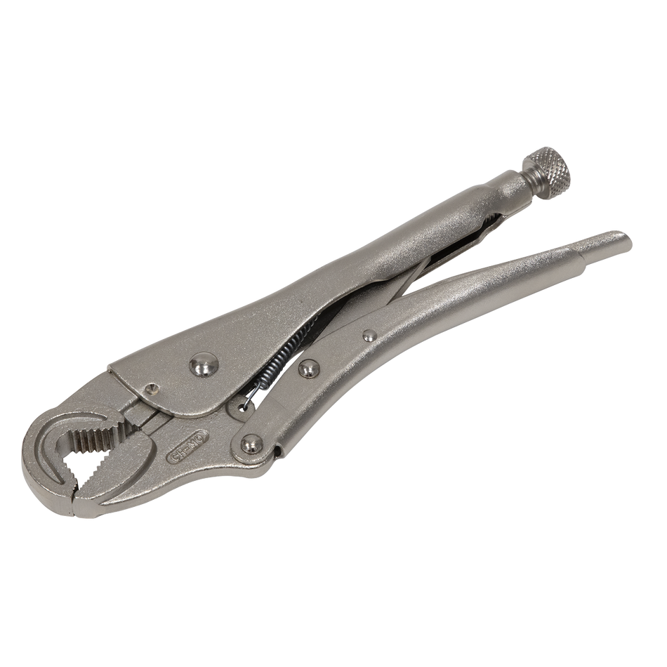 Sealey AK6872 235mm Locking Pliers Round Jaws 0-50mm Capacity